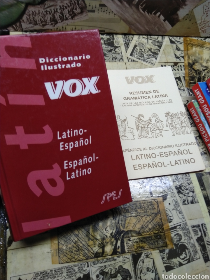 Diccionarios de segunda mano: Diccionario Vox. Latín. Latino. Español. Resumen gramatica - Foto 1 - 295952943