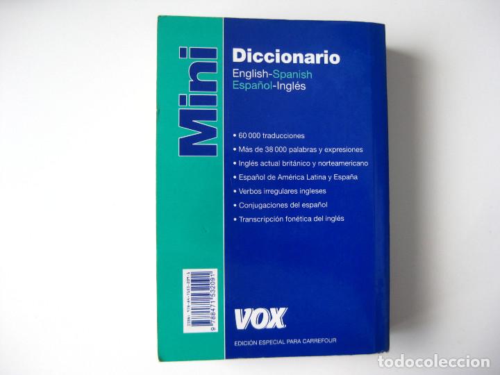 Diccionarios de segunda mano: LIBRO. DICCIONARIO MINI VOX INGLES-ESPA&Ntilde;OL - Foto 2