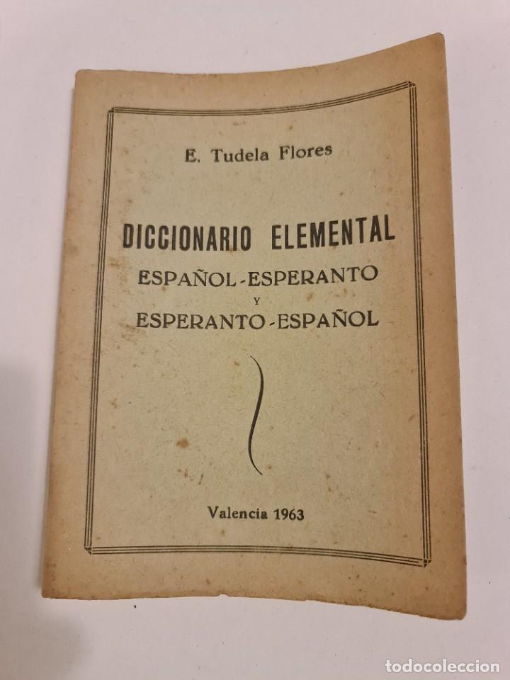 Diccionarios de segunda mano: Diccionario elemental de Esperanto - Foto 1