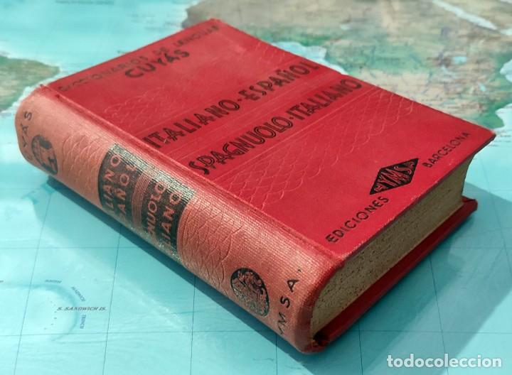 Diccionarios de segunda mano: DICCIONARIO DE LENGUAS CUY&Aacute;S : ITALIANO &ndash; ESPA&Ntilde;OL , SPAGNUOLO &ndash; ITALIANO / JOS&Eacute; ORTIZ DE BURGS. 1951