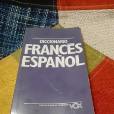 Diccionarios de segunda mano: LIBRO DICCIONARIO FRANCÉS ESPAÑOL. Lote 302242363