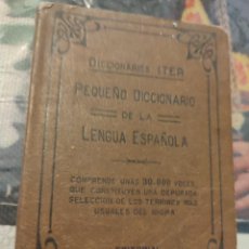 Diccionarios de segunda mano: DICCIONARIO ITER PEQUEÑO DICCIONARIO DE LA LENGUA ESPAÑOLA 1946. Lote 303957933