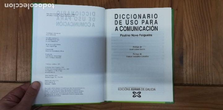 Diccionarios de segunda mano: Diccionario de uso para a comunicación - Novo Folgueira, Paulino. 1ª EDICIÓN, 1999 - Foto 4 - 304176573