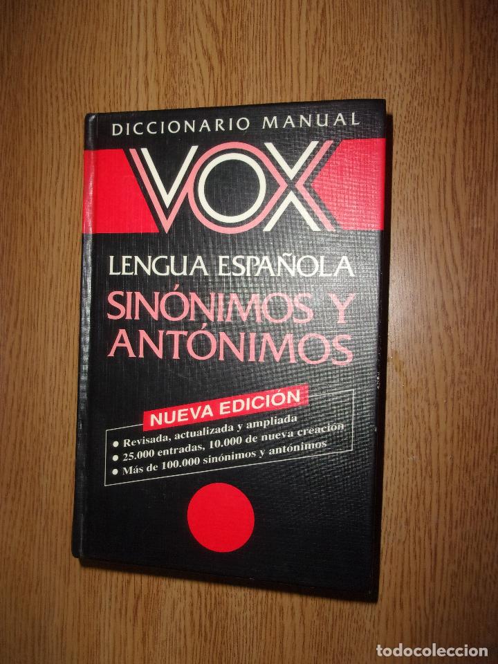 Diccionario Manual De Sinonimos Y Antonimos Vox My Xxx Hot Girl 2788