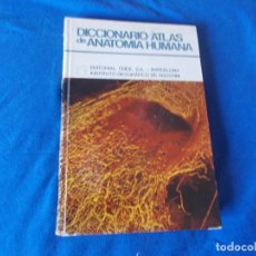 Diccionarios de segunda mano: DICCIONARIO / ATLAS DE ANATOMIA . EDEBE 1974 .. Lote 309998883