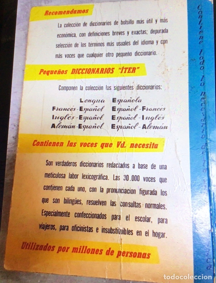 Diccionarios de segunda mano: EL INTERPRETE INTERNACIONAL. 6 idiomas. A&ntilde;o 1962 - Foto 3