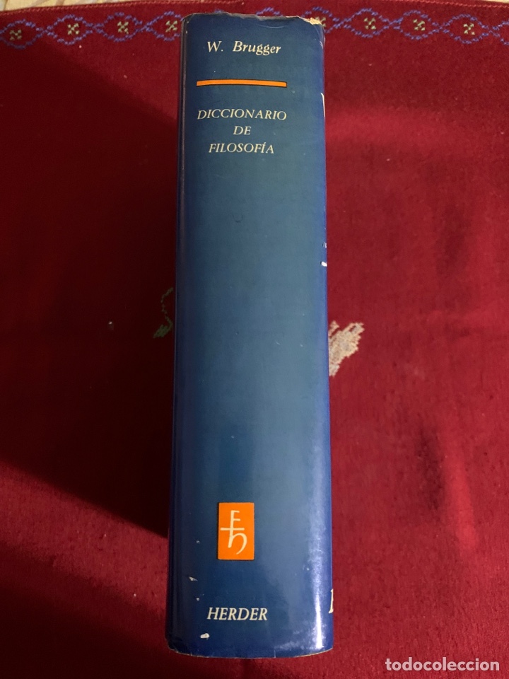 Diccionarios de segunda mano: Diccionario de Filosof&iacute;a. Walter Brugger. - Foto 2