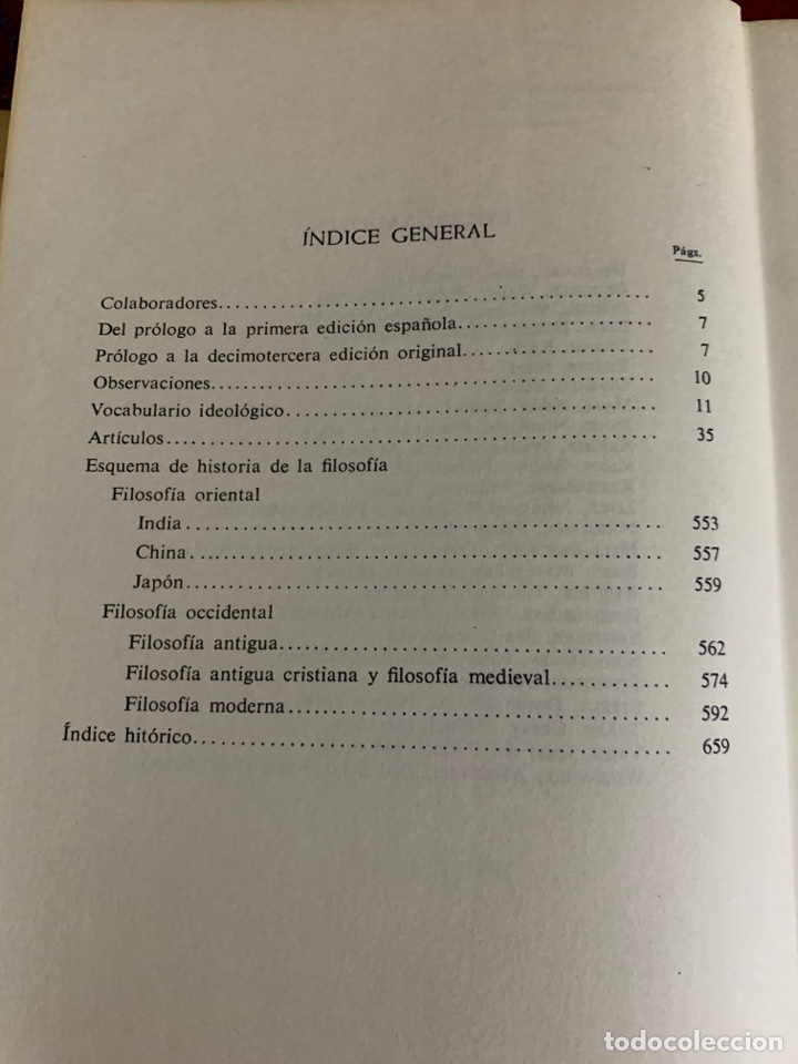 Diccionarios de segunda mano: Diccionario de Filosof&iacute;a. Walter Brugger. - Foto 4