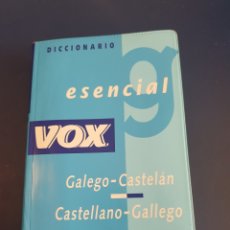 Libri di seconda mano: DICCIONARIO ESENCIAL VOX GALEGO-CASTELAN CASTELLANO-GALLEGO PRIMERA EDICIÓN 1997