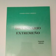 Diccionarios de segunda mano: DICCIONARIO EXTREMEÑO ANTONIO VIUDAS CAMARASA. Lote 316479573