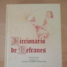 Diccionarios de segunda mano: DICCIONARIO DE REFRANES (LUIS JUNCEDA) BBV. Lote 318117468