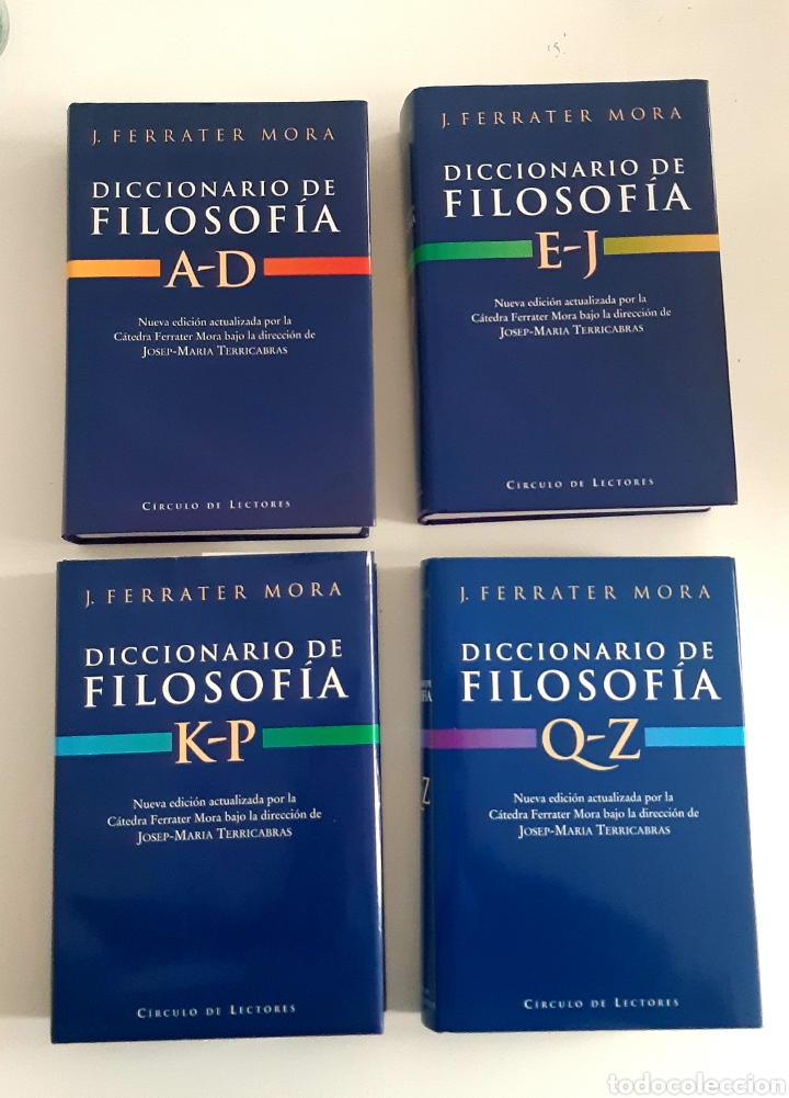 Diccionario De Filosofía. José Ferrater Mora. C - Vendido En Venta ...