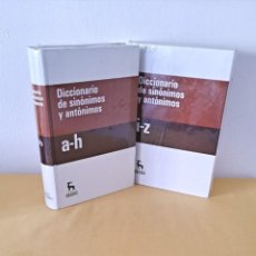 Diccionarios de segunda mano: DICCIONARIO DE SINONIMOS Y ANTONIMOS (2 TOMOS) - EDITORIAL GREDOS - SIN ABRIR