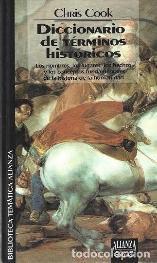 Diccionarios de segunda mano: DICCIONARIO DE T&Eacute;RMINOS HIST&Oacute;RICOS - Foto 1