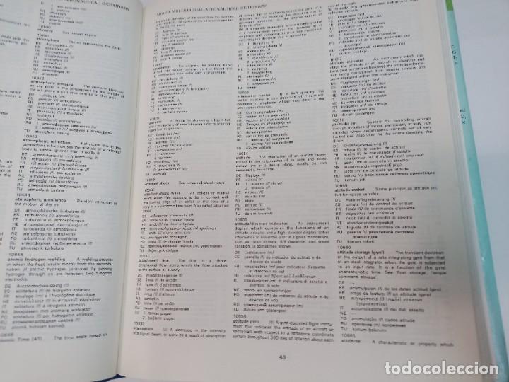 Diccionarios de segunda mano: Agard. Multilingual aeronautical dictionary SA8350 - Foto 3