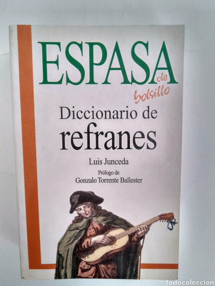 Diccionarios de segunda mano: Diccionario de refranes / Luis Junceda. Espasa de bolsillo - Foto 1