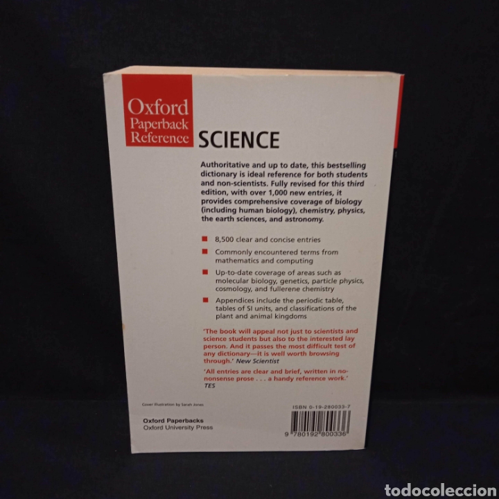 Diccionarios de segunda mano: OXFORD CONCISE SCIENCE DICTIONARY - OXFORD 1996 - Foto 2