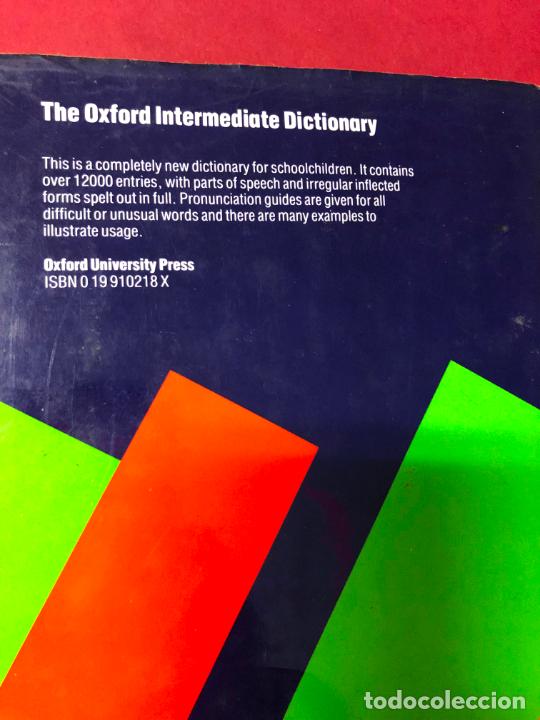 Diccionarios de segunda mano: THE OXFORD INTERMEDIATE DICTIONARY, TAPAS DURAS CON SOBRECUBIERTA - Foto 3