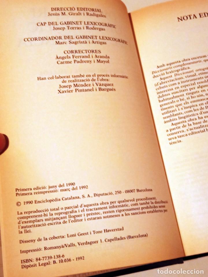 Diccionarios de segunda mano: DICCIONARI ORTOGR&Agrave;FIC I DE PRON&Uacute;NCIA - Foto 4