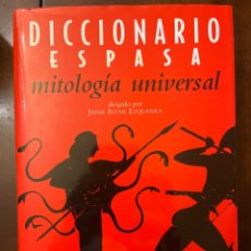 Livres d'occasion: DICCIONARIO ESPASA MITOLOGÍA UNIVERSAL. Lote 333673958