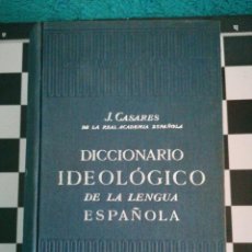 Diccionarios de segunda mano: DICCIONARIO J. CASARES. Lote 334189038