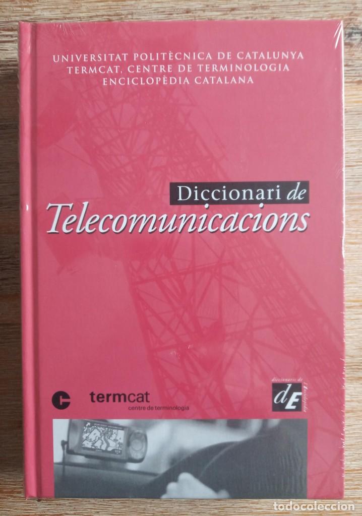 Diccionarios de segunda mano: DICCIONARI DE TELECOMUNICACIONS TERMCAT - Foto 1