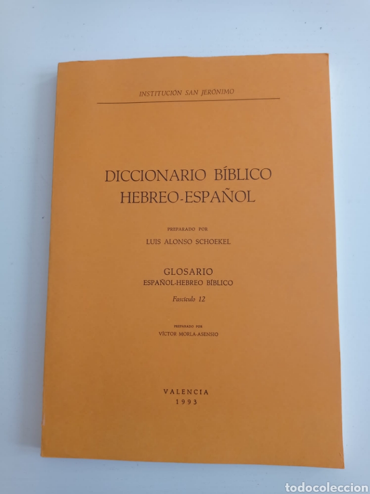 diccionario biblico hebreo espanol