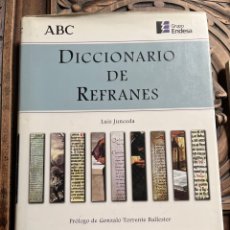 Diccionarios de segunda mano: DICCIONARIO DE REFRANES. LUIS JUNCEDA