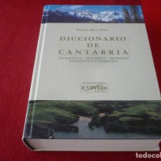 Diccionarios de segunda mano: DICCIONARIO DE CANTABRIA GEOGRAFICO HISTORICO ARTISTICO ( PEDRO ARCE DIEZ ) ¡COMO NUEVO! TAPA DURA. Lote 341913228
