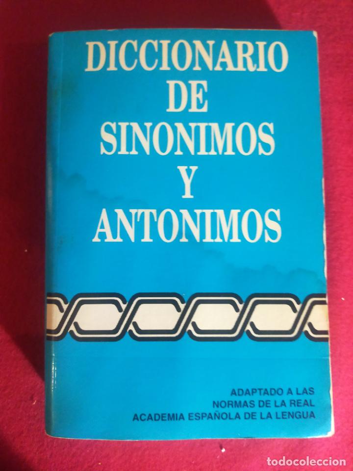 Diccionarios de segunda mano: DICCIONARIO DE SINONIMOS Y ANTONIMOS - Foto 1