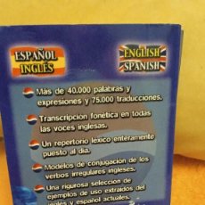 Diccionarios de segunda mano: DICCIONARIO ESPASA-ESPAÑOL/INGLES-ENGLISH/SPANISH-PEPSI-2001. Lote 345519393