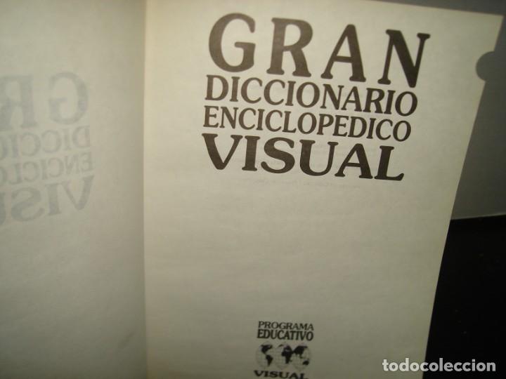 Diccionarios de segunda mano: 13- GRAN DICCIONARIO ENCICLOP&Eacute;DICO VISUAL - Foto 4