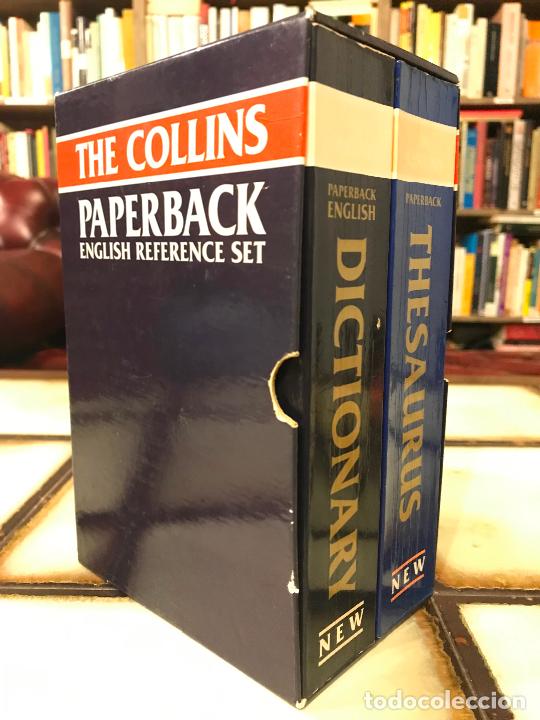 Diccionarios de segunda mano: The Collins Paperback. English reference set. Dictionary / The Saurus. - Foto 1