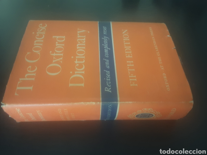 Diccionarios de segunda mano: The Concise Oxford Dictionary. Revised & completely reset. Fifth edition. - Foto 2