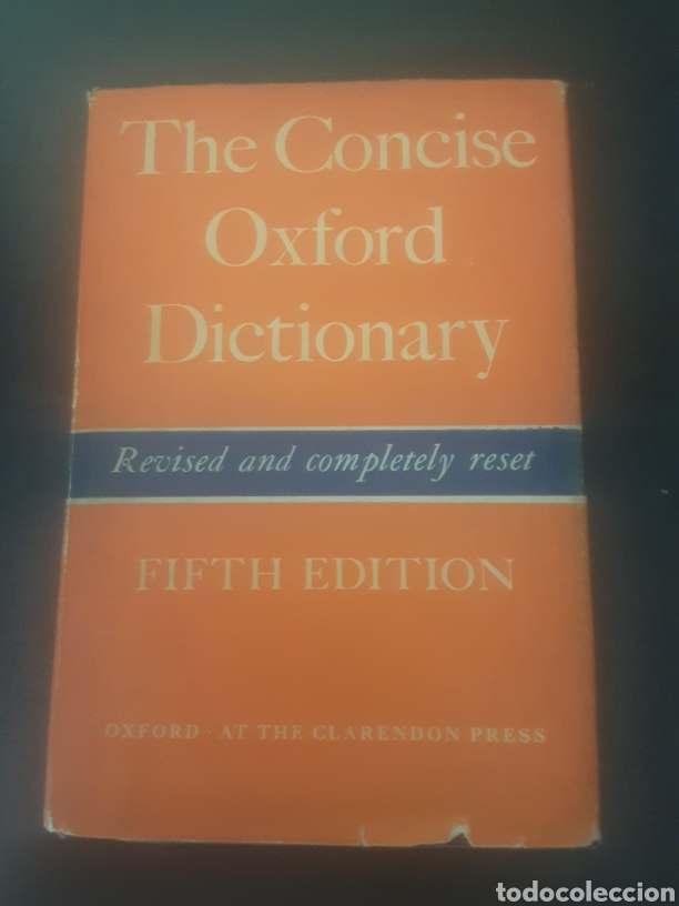 Diccionarios de segunda mano: The Concise Oxford Dictionary. Revised & completely reset. Fifth edition. - Foto 1