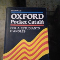 Diccionarios de segunda mano: OXFORD POCKET CATALA DICCIONARI. Lote 355278123