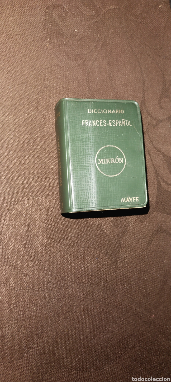 Diccionarios de segunda mano: Diccionario franc&eacute;s espa&ntilde;ol mikr&oacute;n - Foto 1