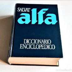 Diccionarios de segunda mano: DICCIONARIO ENCICLOPÉDICO A-Z SALVAT ALFA - 18 X 25 X 7.CM