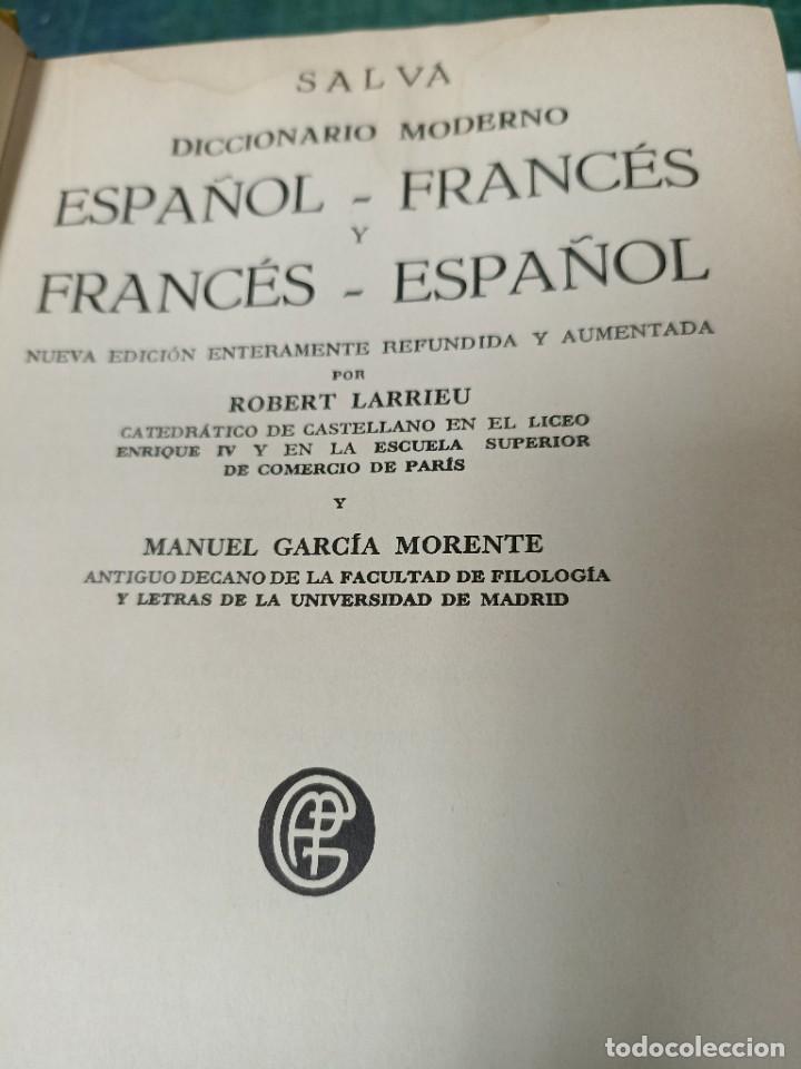 Diccionarios de segunda mano: Espagnol-francais. Fran&ccedil;ais-espgnol. - Foto 3