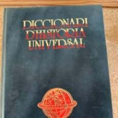 Diccionarios de segunda mano: DICCIONARIO D’HISTÒRIA UNIVERSAL (BOLS, 19). Lote 359599920