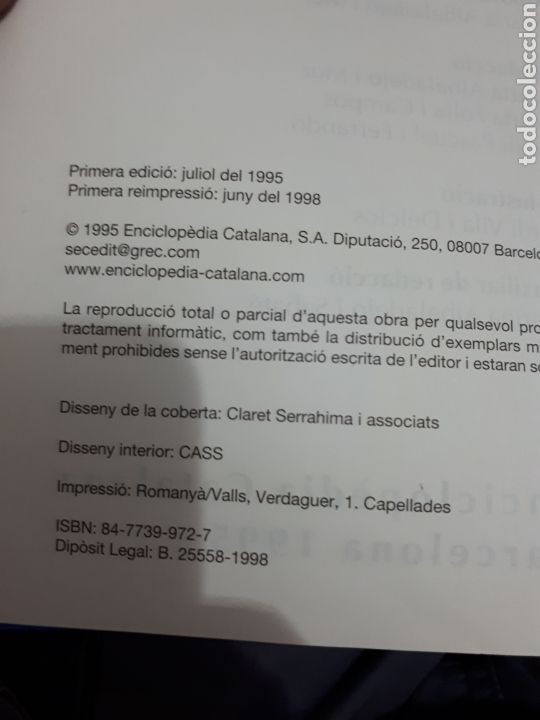 Diccionarios de segunda mano: DICCIONARI DE CATALA,a&ntilde;o1995 - Foto 2