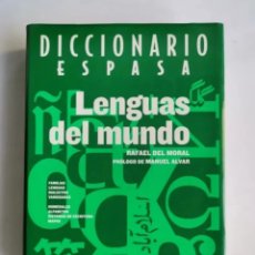 Diccionarios de segunda mano: DICCIONARIO ESPASA LENGUAS DEL MUNDO. Lote 360516765