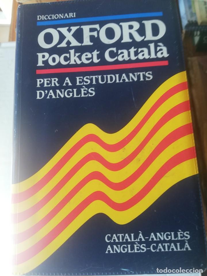 Diccionarios de segunda mano: OXFORD POCKET CATALA PER ESTUDIANTS DANGLES. - Foto 1