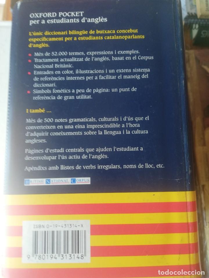 Diccionarios de segunda mano: OXFORD POCKET CATALA PER ESTUDIANTS DANGLES. - Foto 2