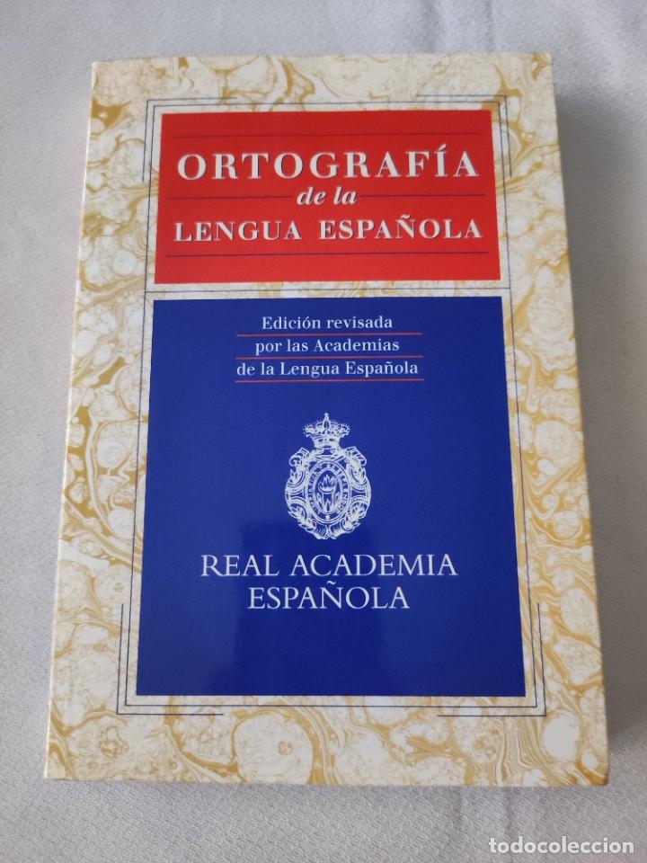 Diccionarios de segunda mano: Ortograf&iacute;a de la lengua espa&ntilde;ola. - Foto 1