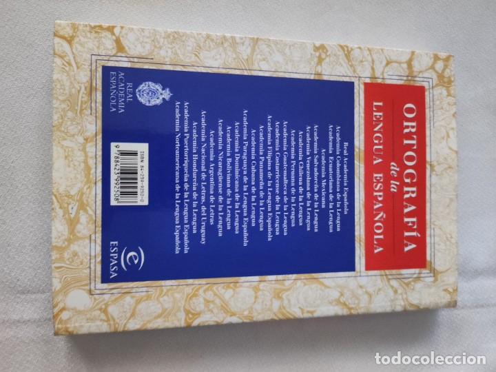 Diccionarios de segunda mano: Ortograf&iacute;a de la lengua espa&ntilde;ola. - Foto 2
