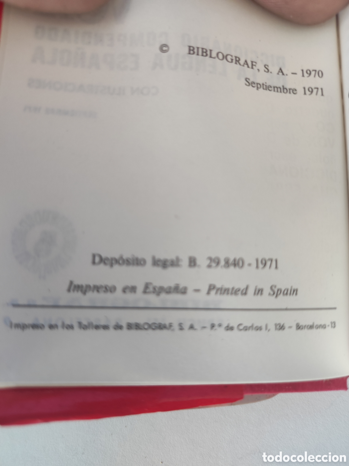 Diccionarios de segunda mano: Diccionarios a&ntilde;os 50 a 70 - Foto 10