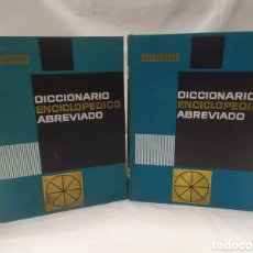 Diccionarios de segunda mano: DICCIONARIOS ENCICLOPÉDICO ABREVIADO. PLAZA Y JANÉS, 1962. Lote 363555645