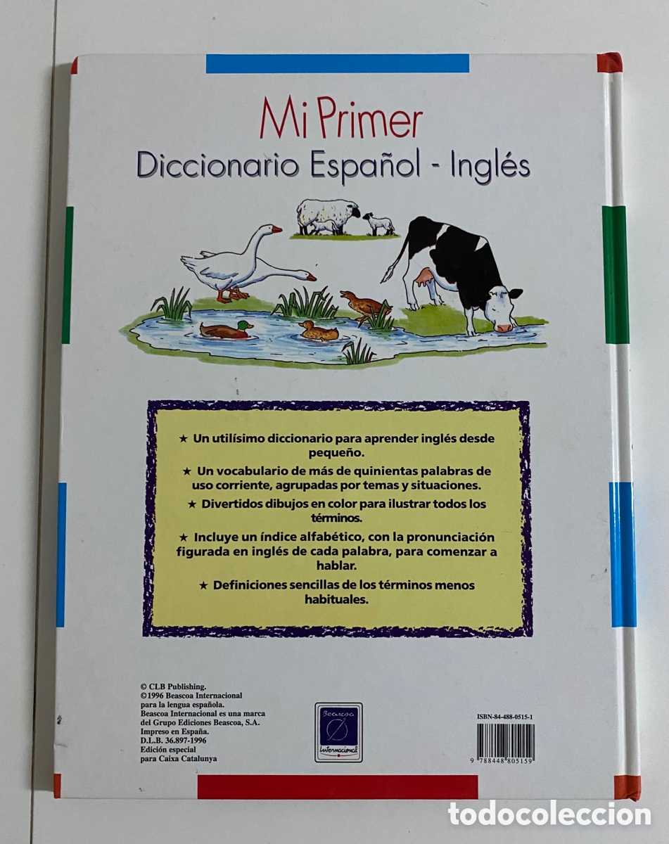 Diccionarios de segunda mano: Mi Primer Diccionario Espa&ntilde;ol-Ingl&eacute;s - Foto 3