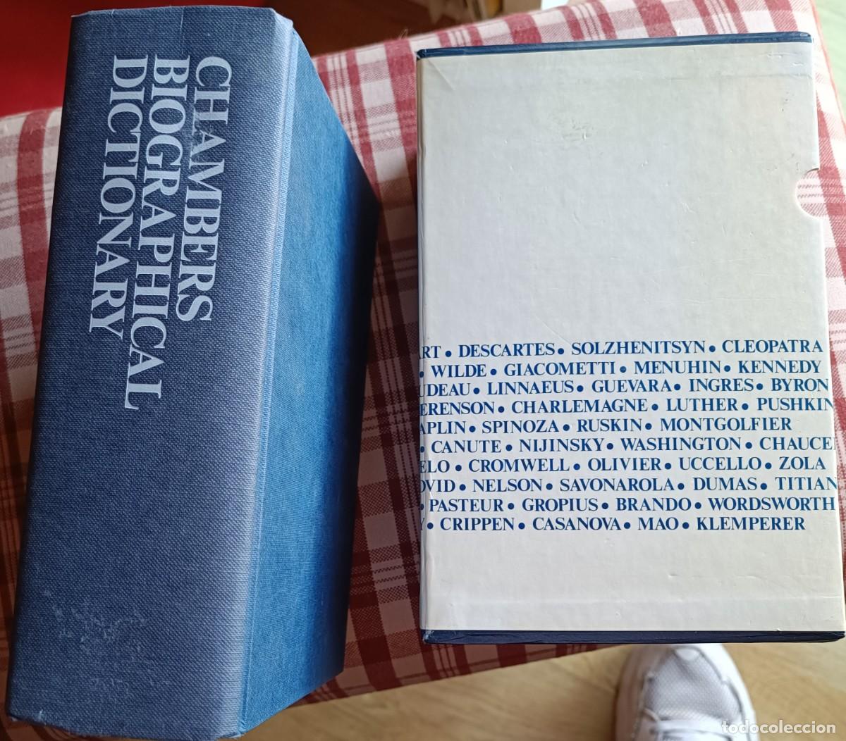 Diccionarios de segunda mano: Chambers Biographical Dictionary - Foto 1